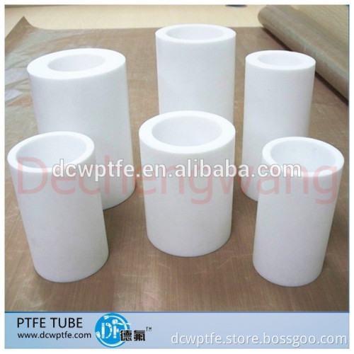 virgin white ptfe tube customized your diameter lenght manufacturer